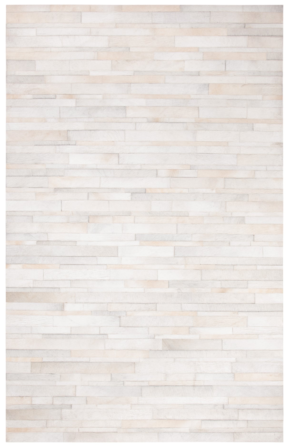 Safavieh Studio Leather Stl804A Ivory/Light Grey Rug.