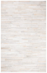 Safavieh Studio Leather Stl804A Ivory/Light Grey Rug.