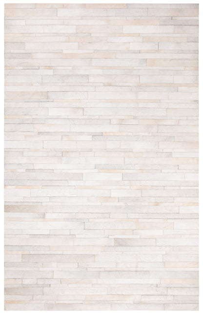 Safavieh Studio Leather Stl804A Ivory/Light Grey Area Rug