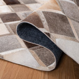 Safavieh Studio Leather Stl807A Ivory/Grey Rugs.