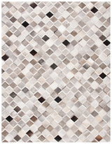 Safavieh Studio Leather Stl807A Ivory/Grey Rugs.
