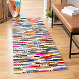 Safavieh Studio Leather Stl808A Ivory/Blue Rugs.