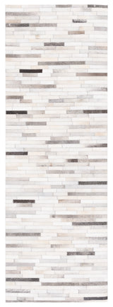 Safavieh Studio Leather Stl809A Ivory/Grey Rugs.