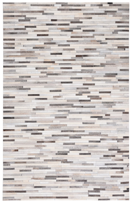 Safavieh Studio Leather Stl809A Ivory/Grey Area Rug