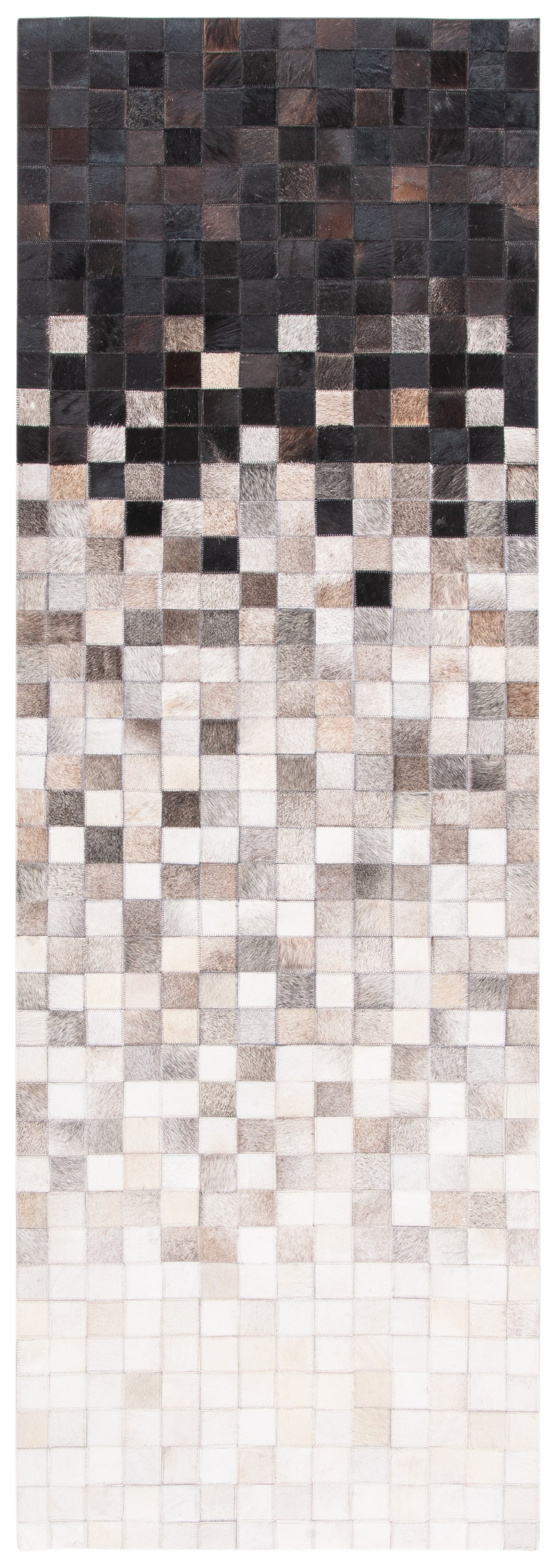 Safavieh Studio Leather Stl813A Ivory/Black Rugs.