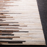 Safavieh Studio Leather Stl814A Ivory/Brown Rugs.