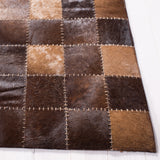 Safavieh Studio Leather Stl815T Brown/Beige Rugs.