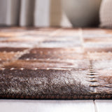 Safavieh Studio Leather Stl815T Brown/Beige Rugs.