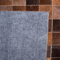 Safavieh Studio Leather Stl815T Brown/Beige Area Rug