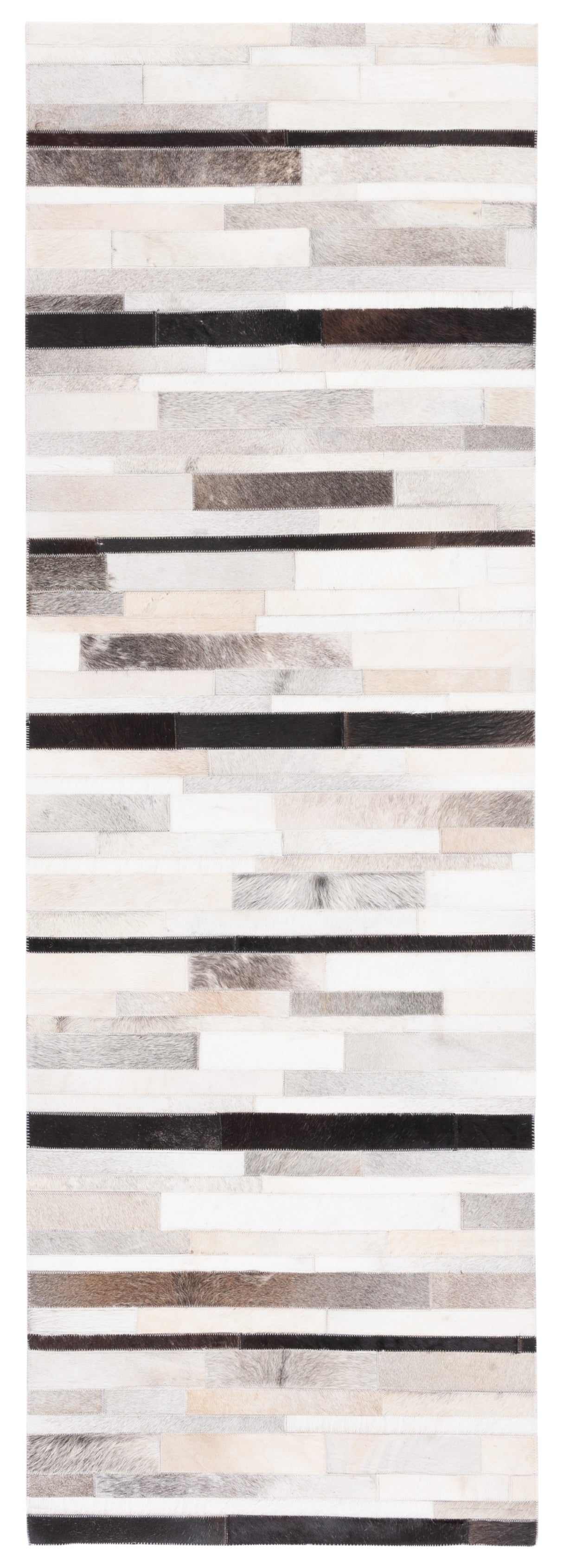 Safavieh Studio Leather Stl816A Ivory/Black Rugs.