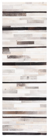 Safavieh Studio Leather Stl816A Ivory/Black Rugs.