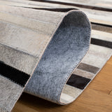 Safavieh Studio Leather Stl816A Ivory/Black Rugs.