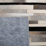 Safavieh Studio Leather Stl816A Ivory/Black Rugs.