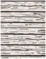 Safavieh Studio Leather Stl816A Ivory/Black Rugs.