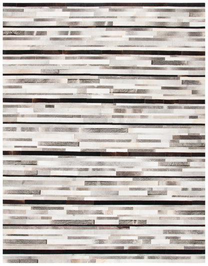 Safavieh Studio Leather Stl816A Ivory/Black Area Rug