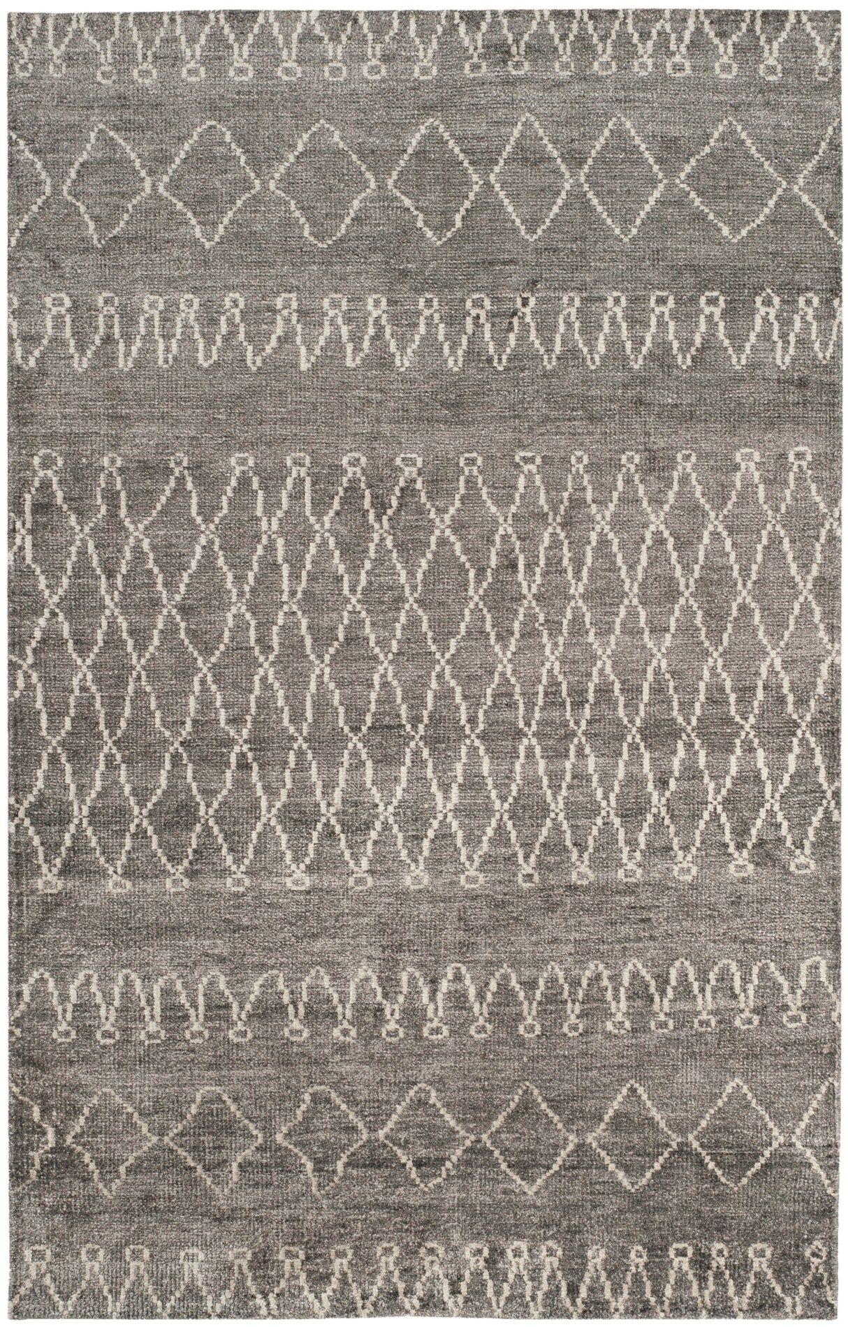 Safavieh Stone Wash Stw312A Grey/Beige Rug.