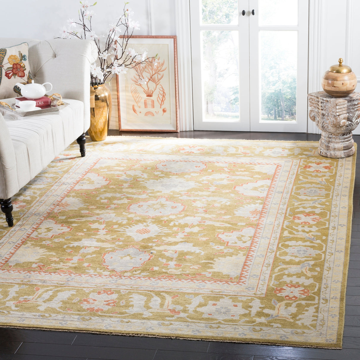 Safavieh Sultanabad Sul1077A Green Rug.