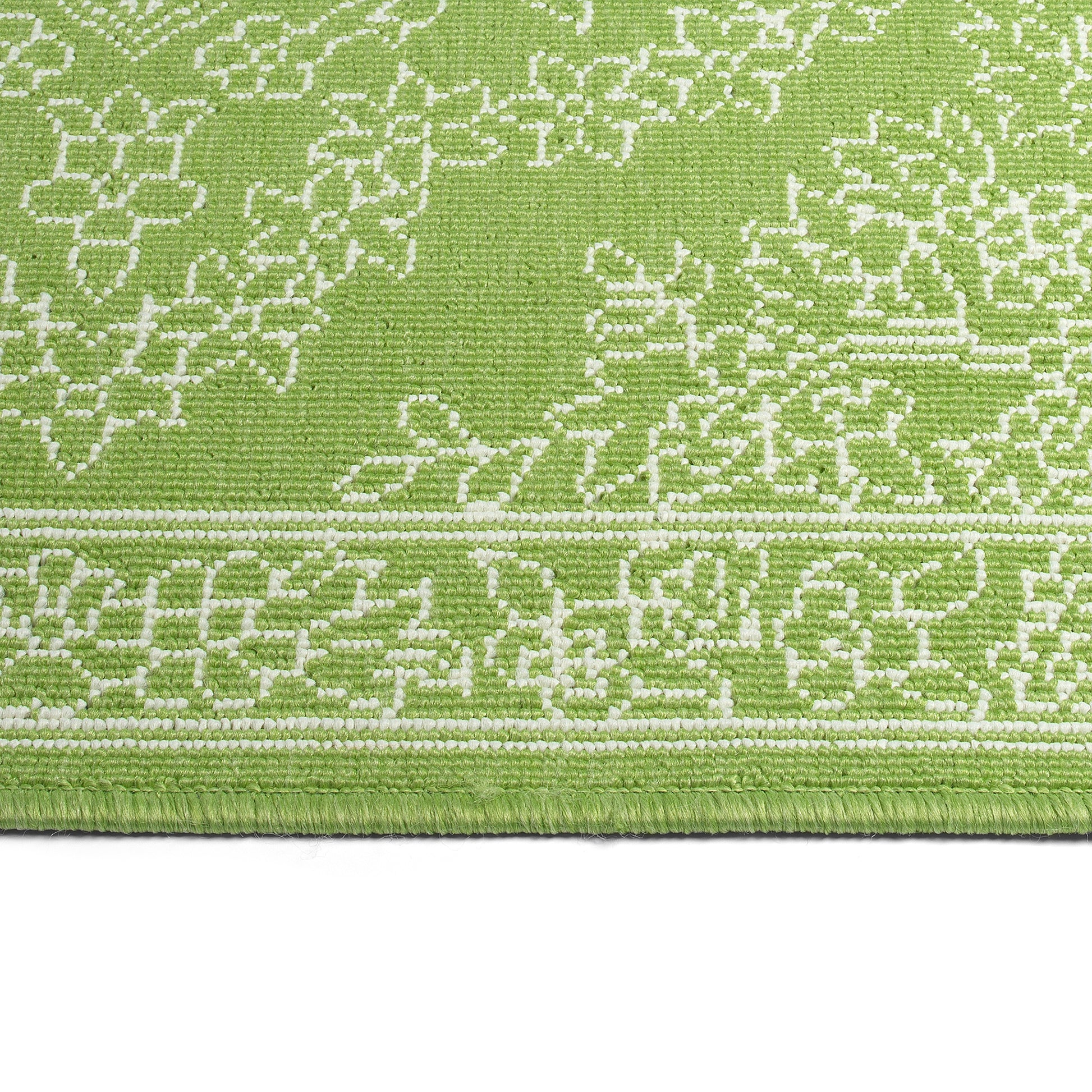 Kaleen Sunice Sun12-96 Lime Green, Ivory Area Rug