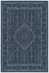 Kaleen Sunice Sun17-22 Navy, White Area Rug