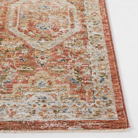 Safavieh Silverado Svd108P Rust/Blue Rug.
