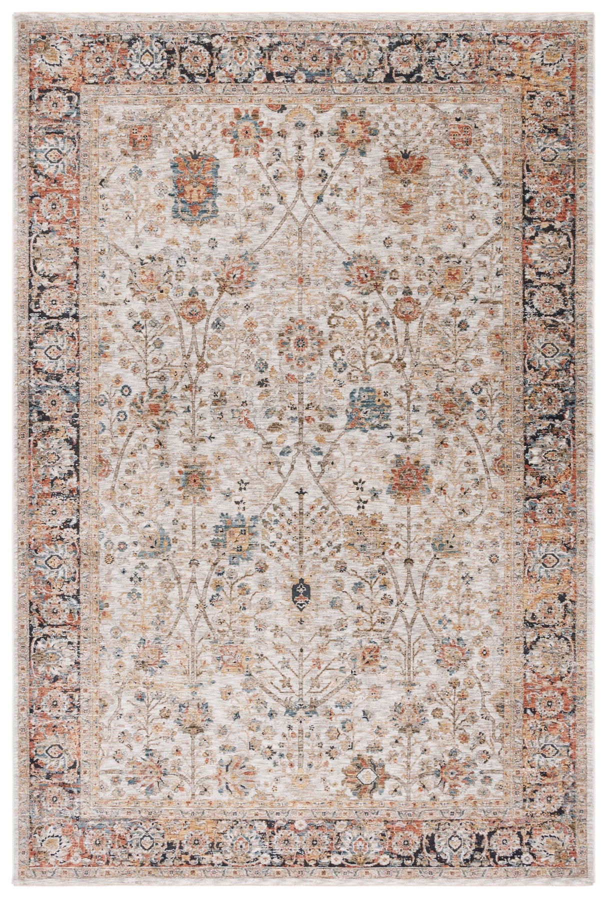 Safavieh Silverado Svd112A Ivory/Rust Rug.