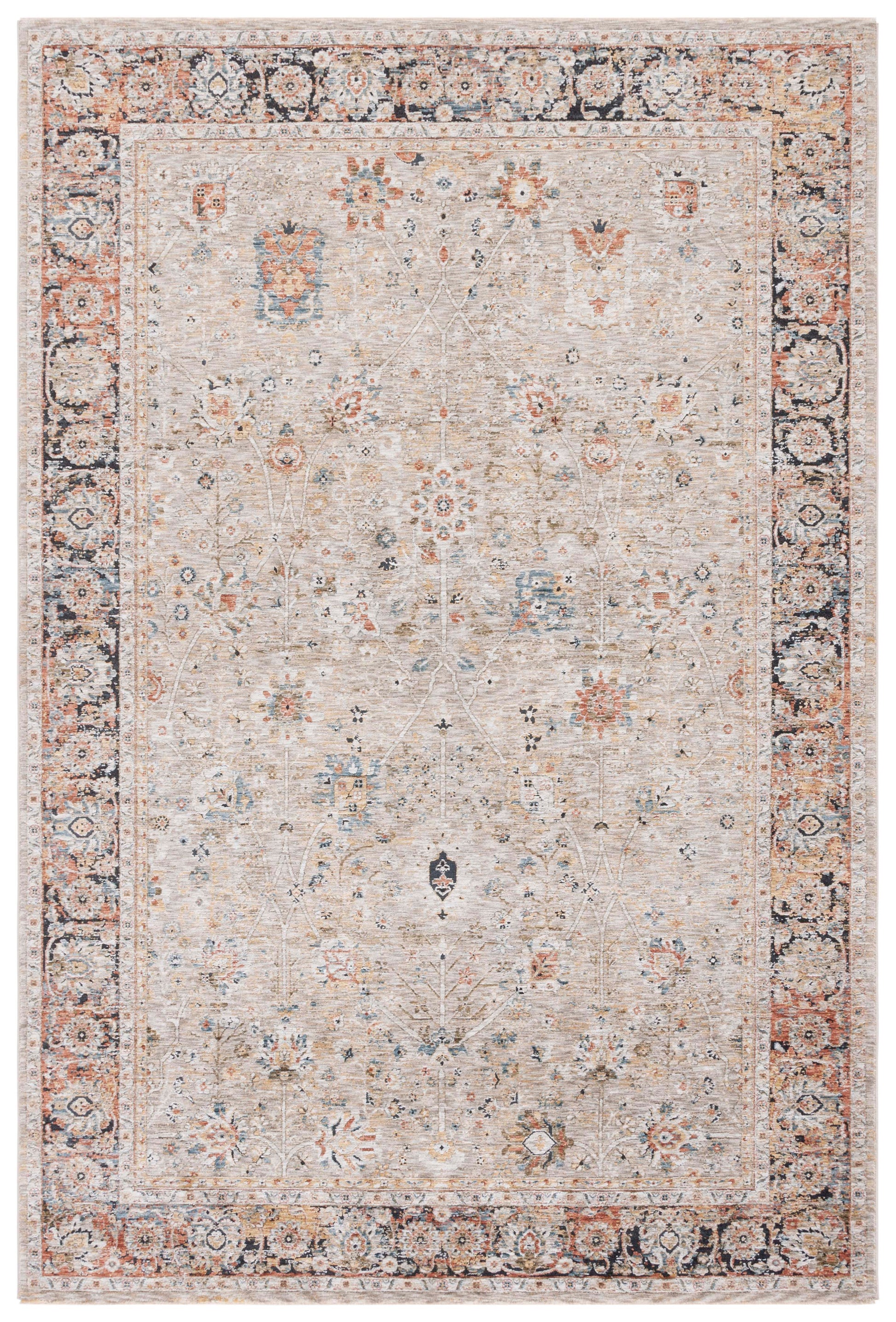 Safavieh Silverado Svd112B Beige/Rust Area Rug