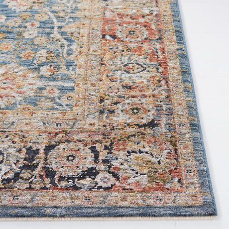 Safavieh Silverado Svd112M Blue/Rust Rug.