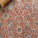 Safavieh Silverado Svd112P Rust/Blue Rug.