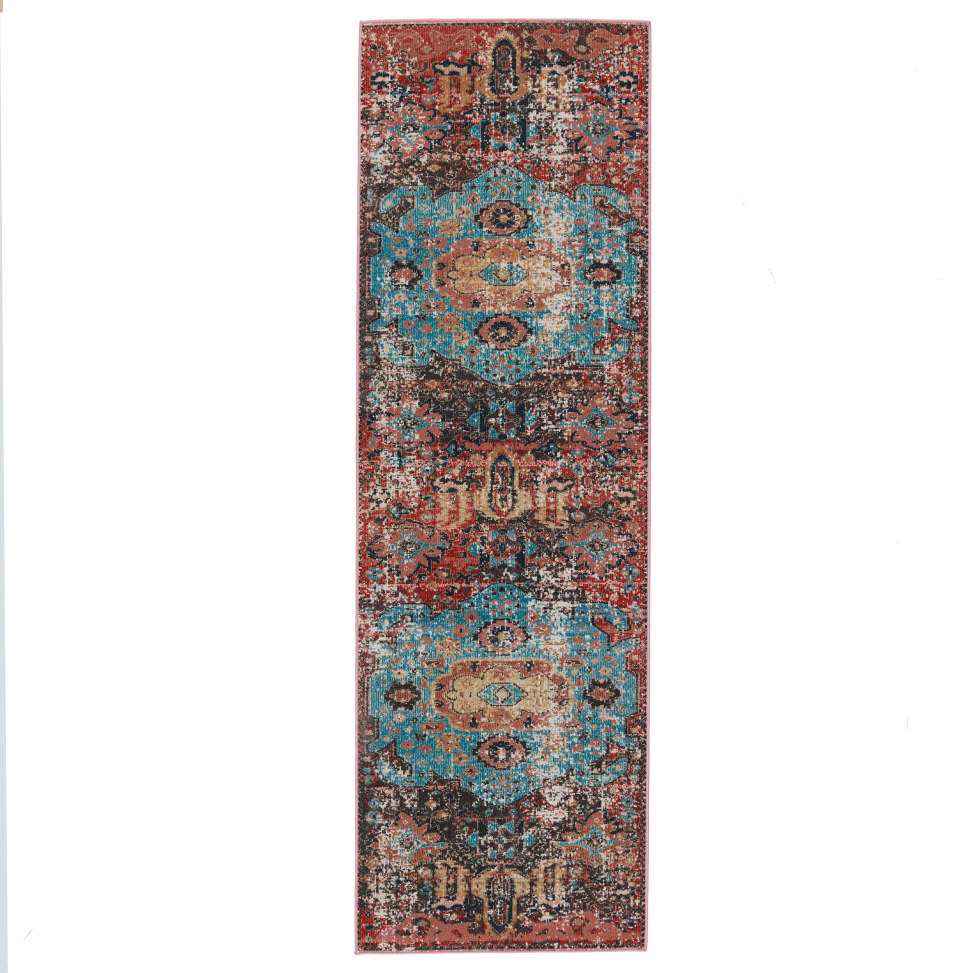 Jaipur Swoon Presia Swo01 Red/Teal Area Rug