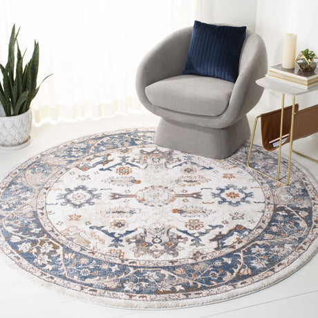 Safavieh Symphony Syh616A Ivory/Navy Rug.
