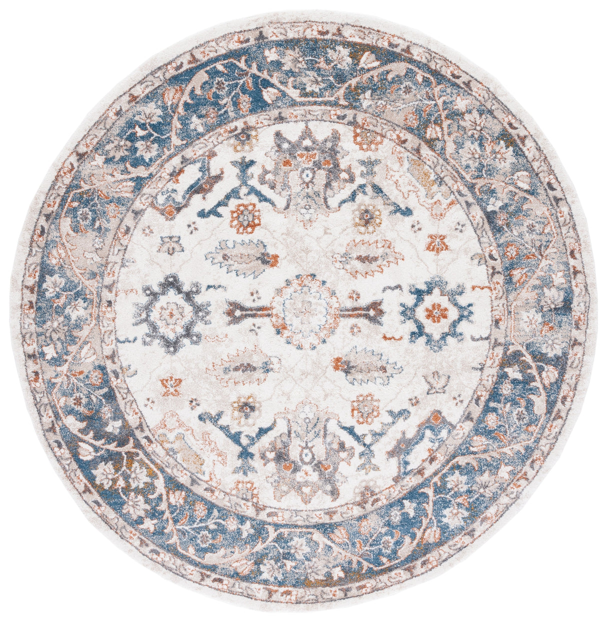 Safavieh Symphony Syh616A Ivory/Navy Rug.