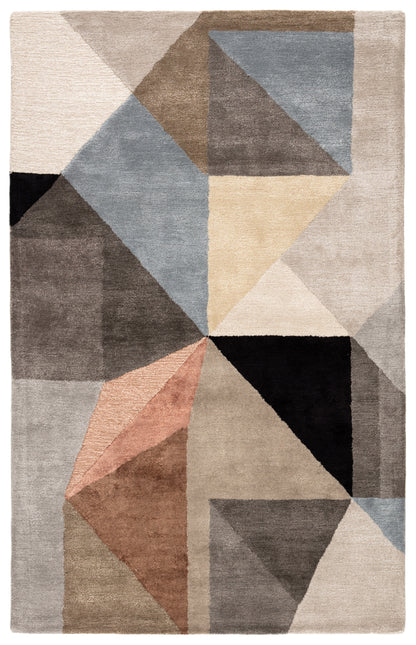 Jaipur Syntax Scalene Syn02 Gray/Blue Area Rug