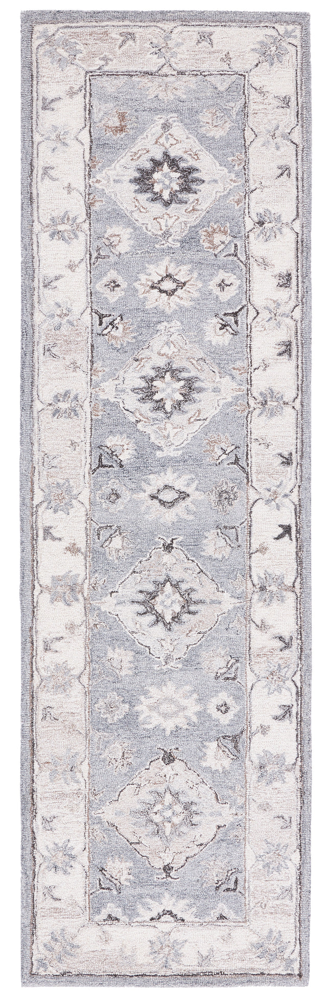 Safavieh Suzani Szn331A Grey/Ivory Rug.