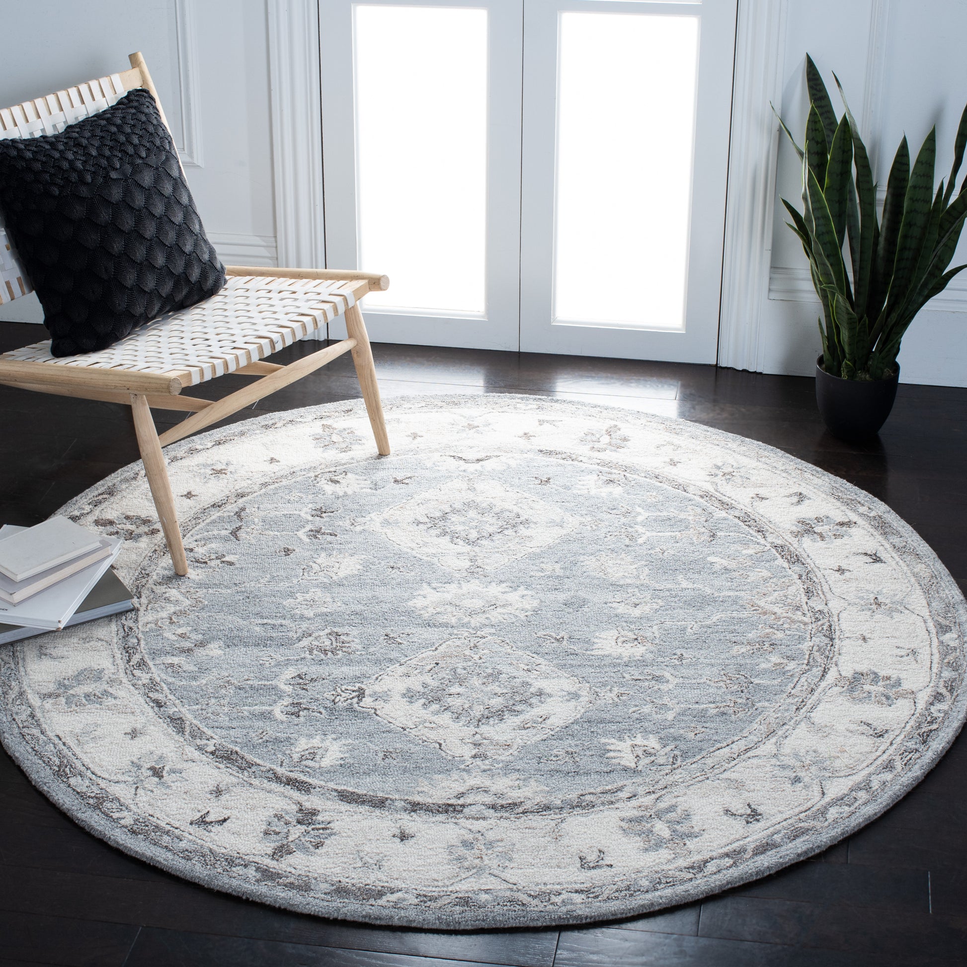 Safavieh Suzani Szn331A Grey/Ivory Area Rug