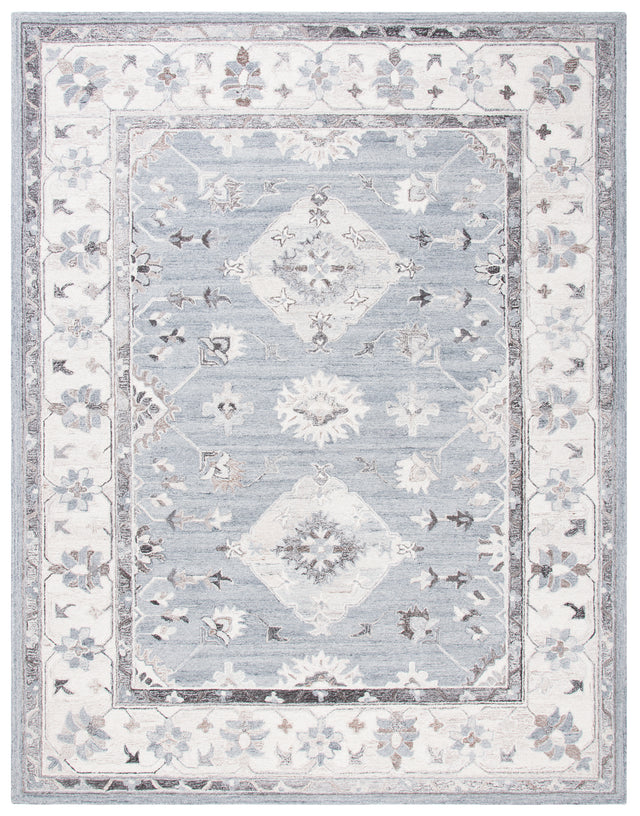 Safavieh Suzani Szn331A Grey/Ivory Rug.