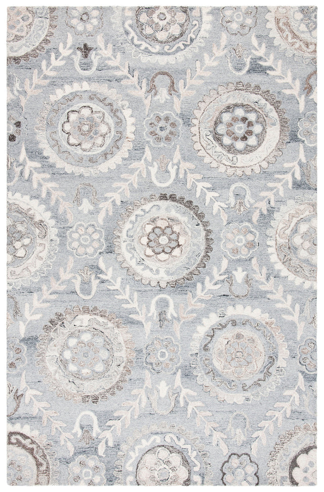 Safavieh Suzani Szn334F Grey Rugs.