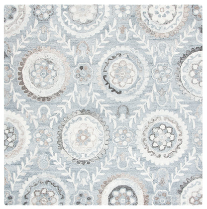 Safavieh Suzani Szn334F Grey Area Rug