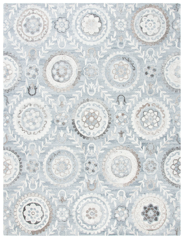 Safavieh Suzani Szn334F Grey Rugs.