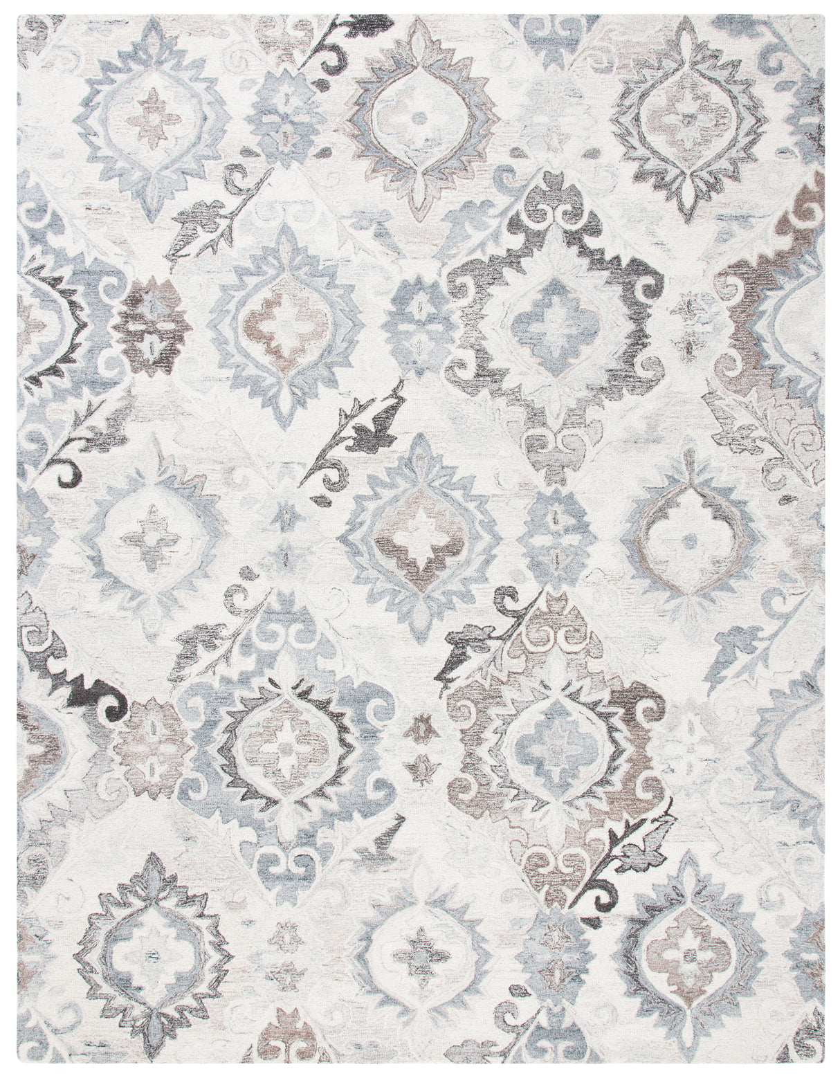 Safavieh Suzani Szn336A Ivory/Grey Rugs.
