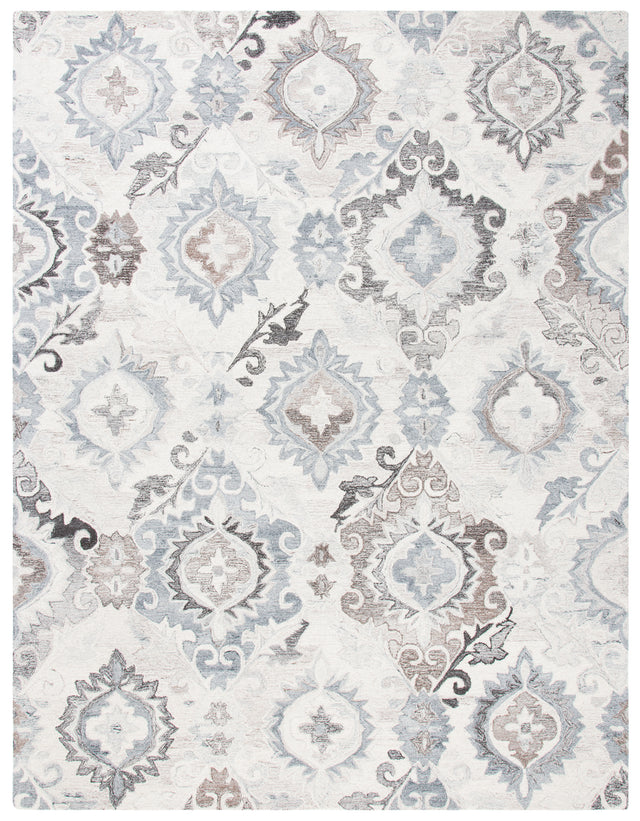 Safavieh Suzani Szn336A Ivory/Grey Rugs.