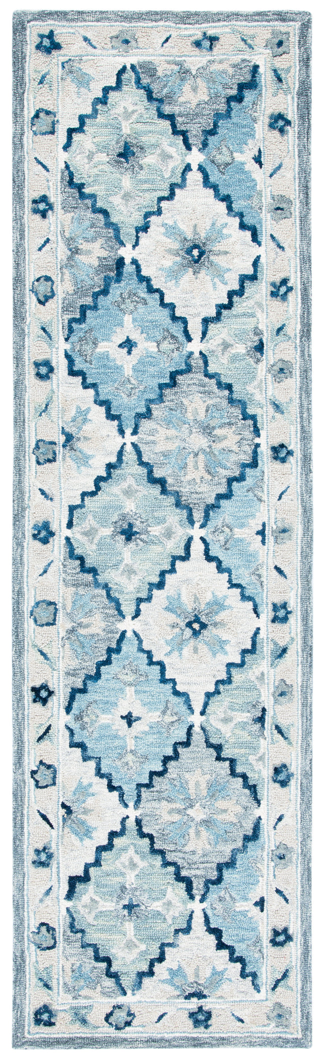 Safavieh Suzani Szn501M Blue/Grey Rugs.