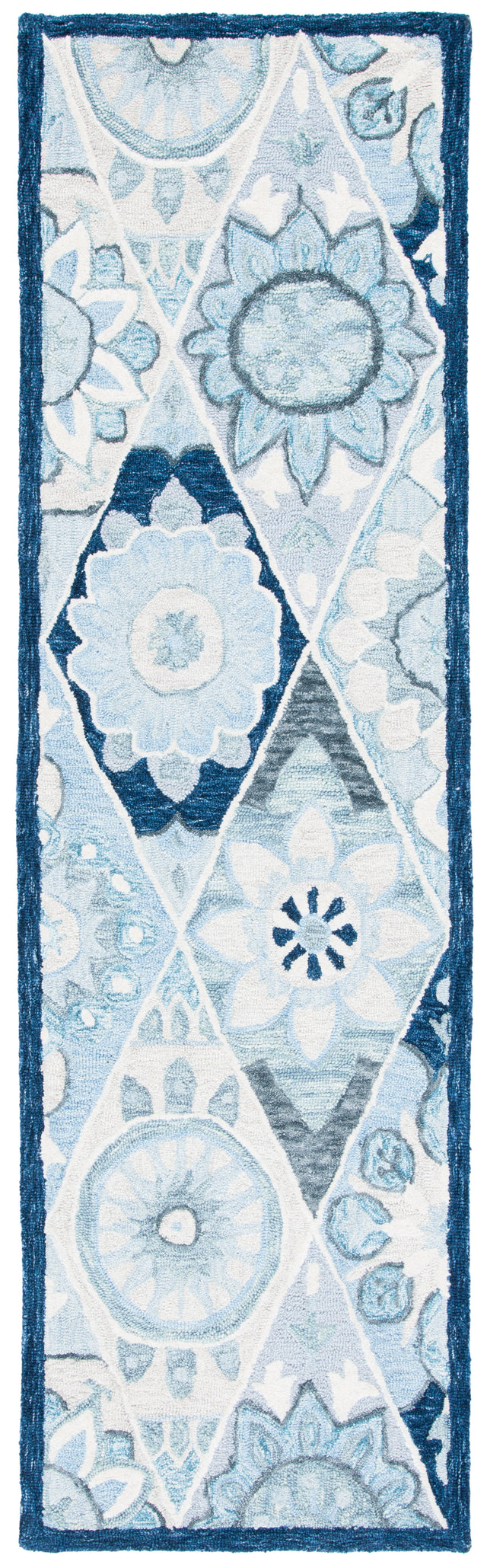 Safavieh Suzani Szn502M Blue/Ivory Rugs.