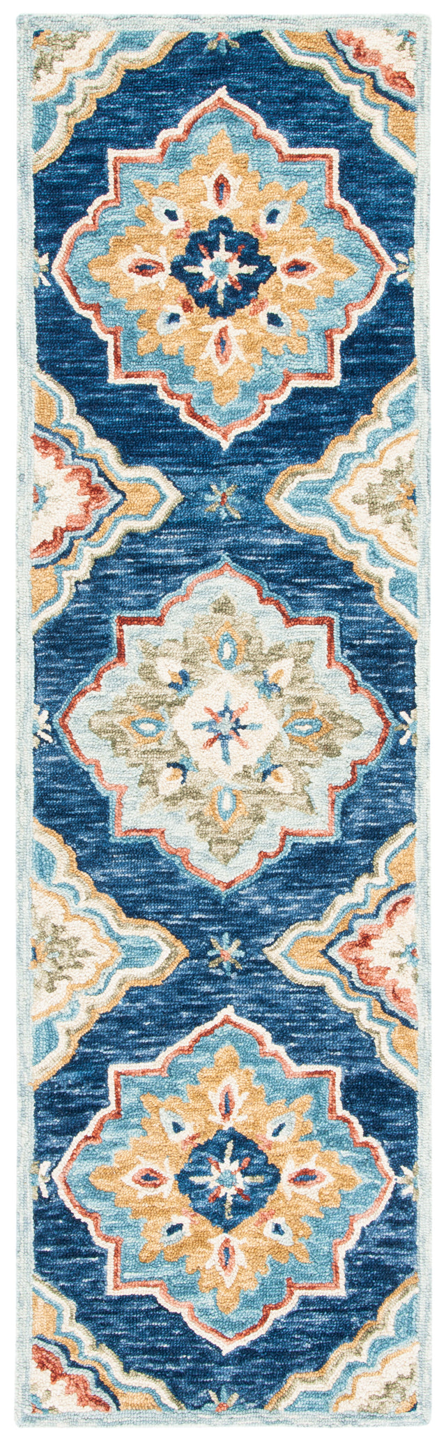 Safavieh Suzani Szn503N Navy/Green Rugs.