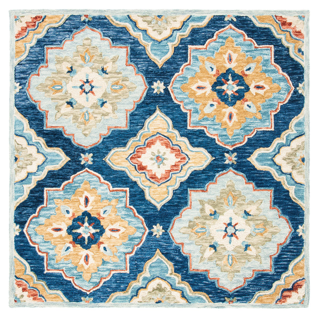 Safavieh Suzani Szn503N Navy/Green Rugs.
