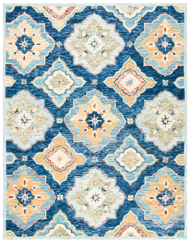 Safavieh Suzani Szn503N Navy/Green Rugs.