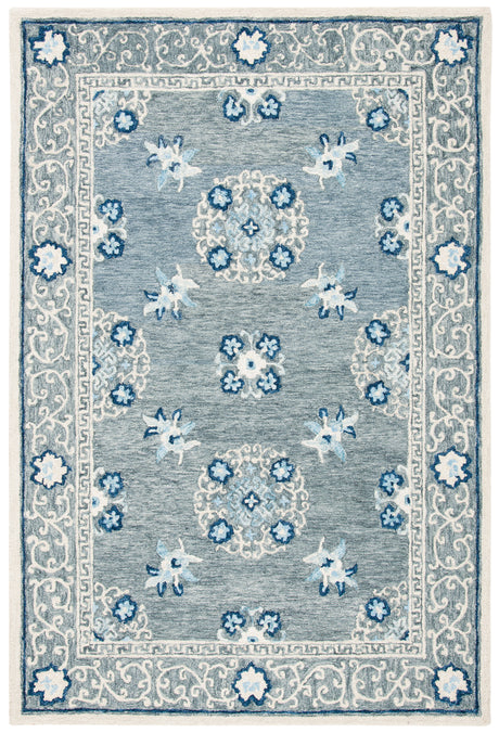 Safavieh Suzani Szn504F Grey/Ivory Rugs.