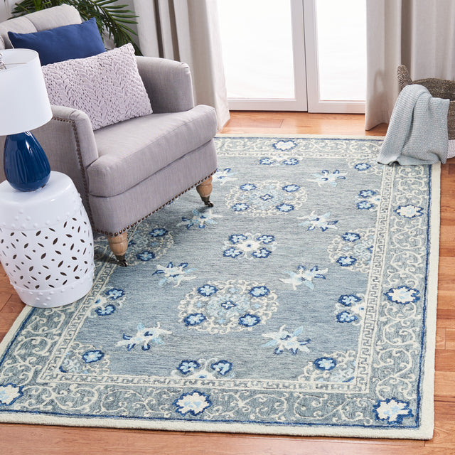 Safavieh Suzani Szn504F Grey/Ivory Rugs.