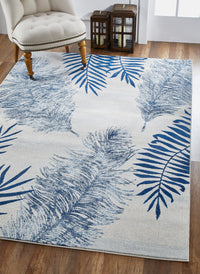 KAS Stella 6266 Fauna Ivory/Navy Area Rug