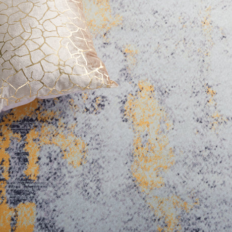 Safavieh Tacoma Tac803F Grey/Gold Rug.