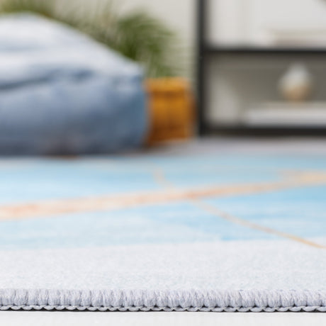 Safavieh Tacoma Tac836M Blue/Gold Rug.